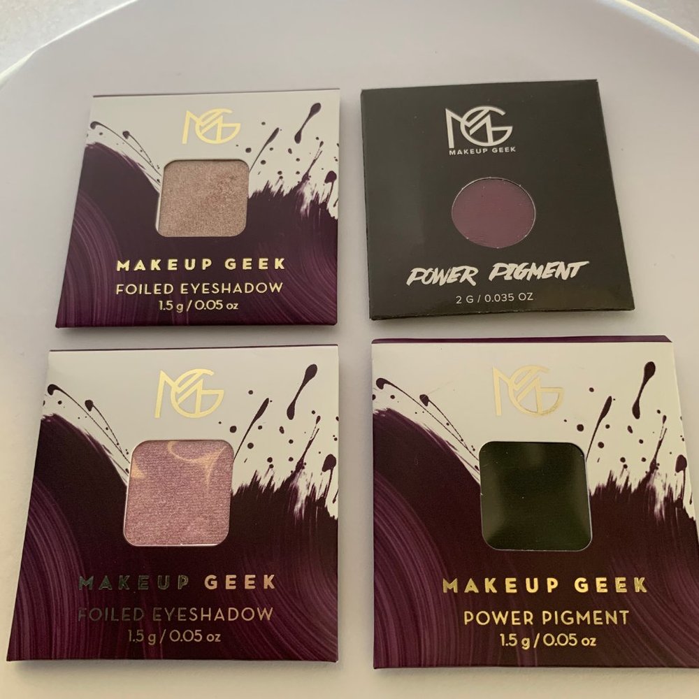 Makeup Geek Eyeshadow 4 Pak: Foiled & Power Pigmen